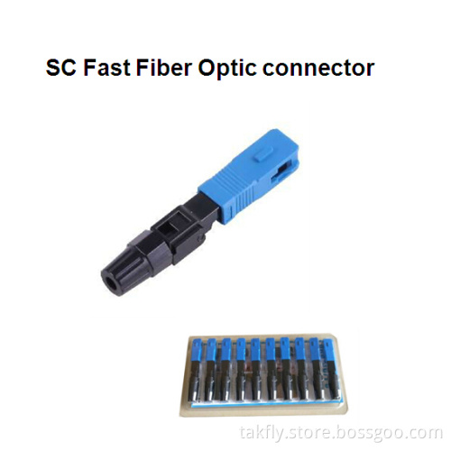 Sc Fast Fiber Optic Connector